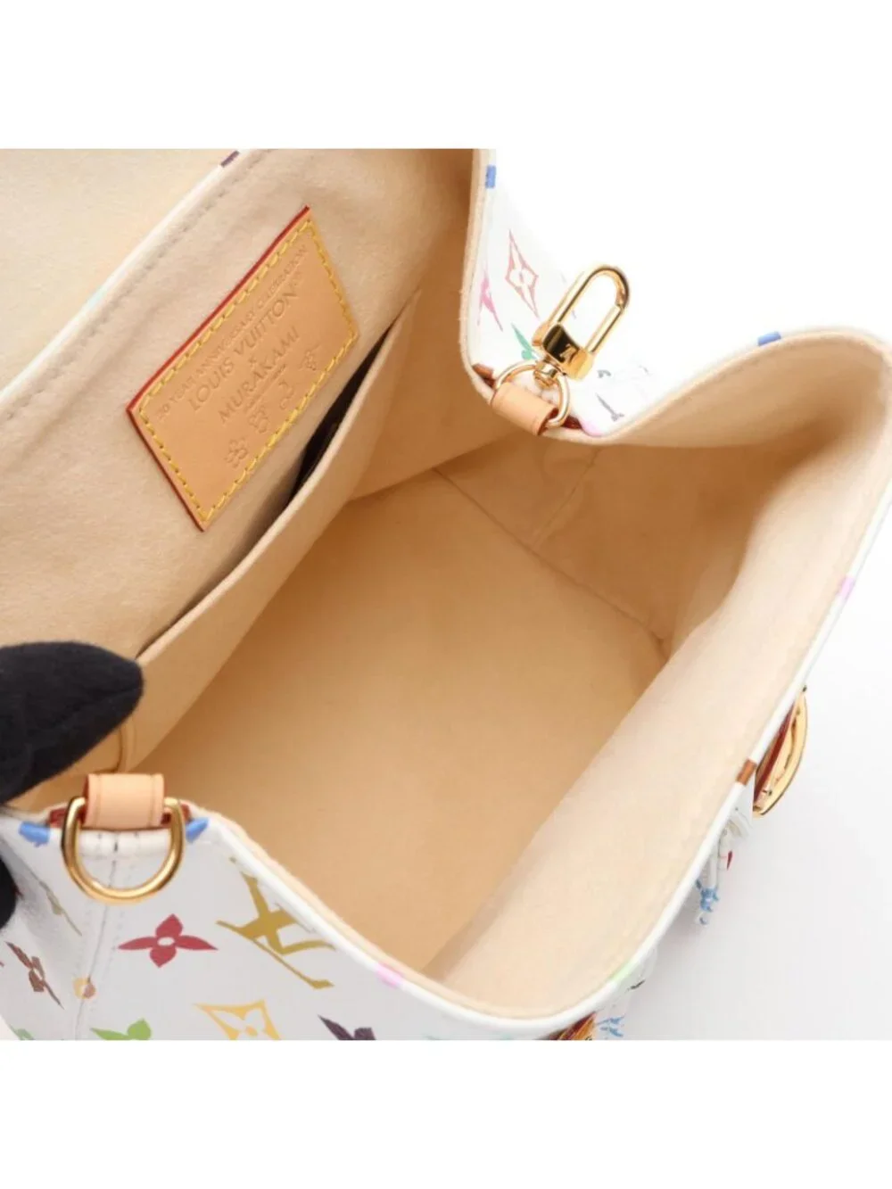 Louis Vuitton Backpack LV TM Venice Monogram Multicolor Blanc Canvas Leather LV